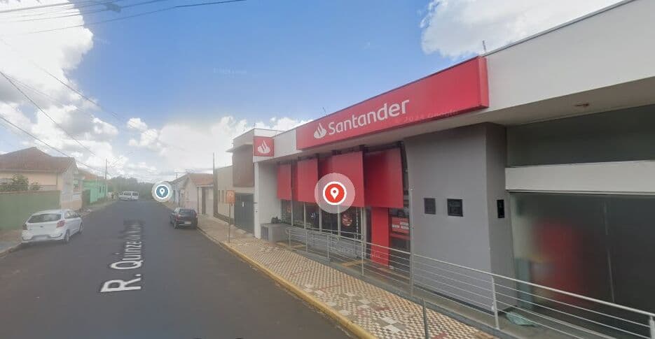 Loja Ponto Comercial Prédio Comercial FUNCIONAVA AGÊNCIA SANTANDER