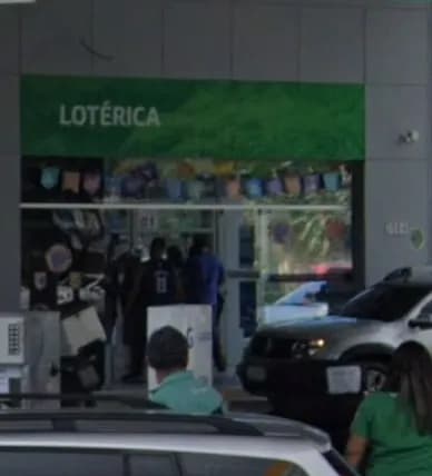 Loja Casa Loteria a venda dentro do posto gasolina fernandes lima