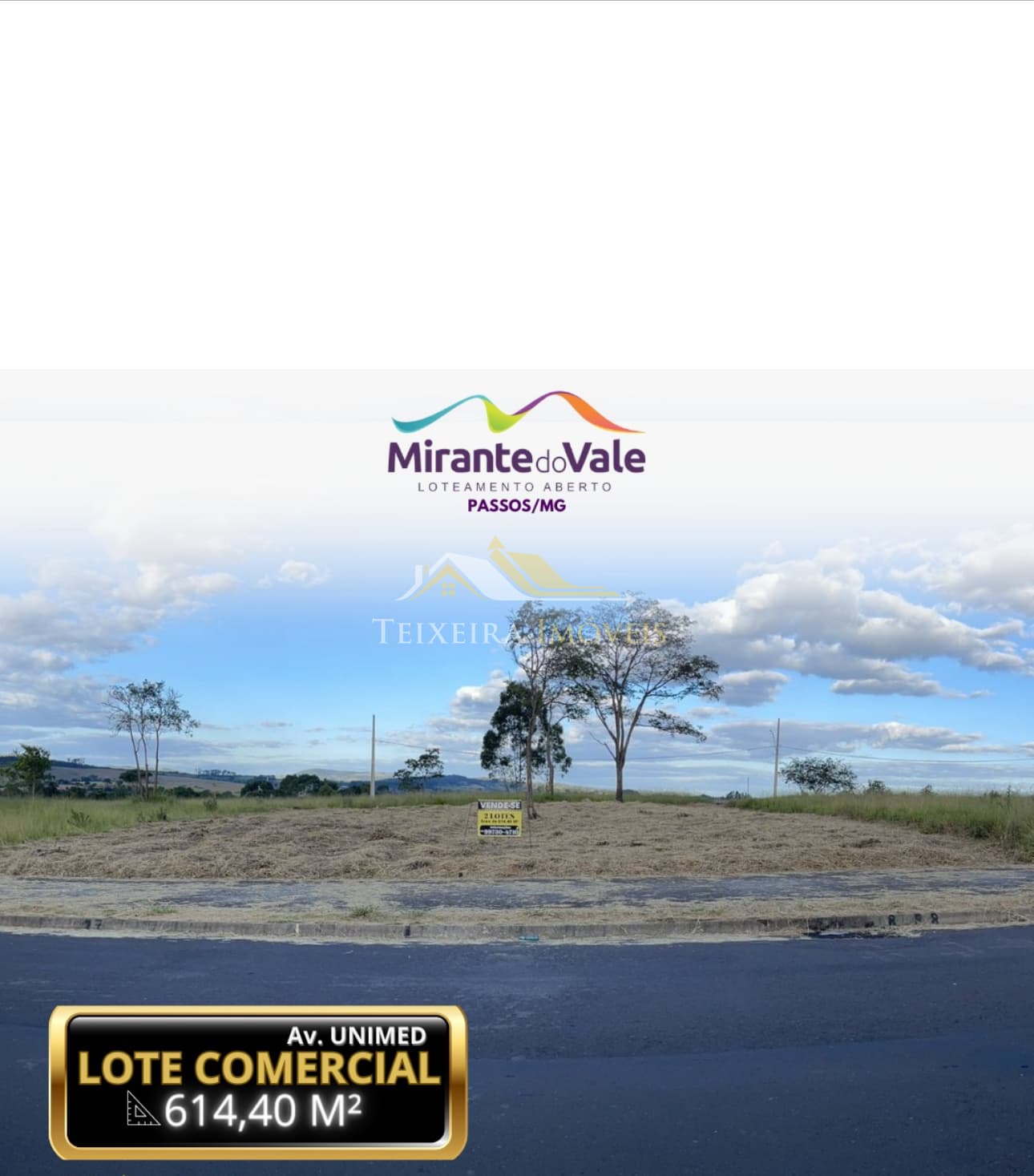 Lote/Terreno em Passos - Mirante do Vale