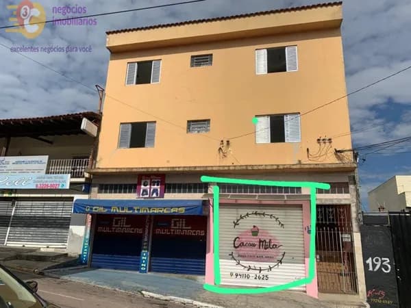 Sala Comercial para locação Centro Jordanésia