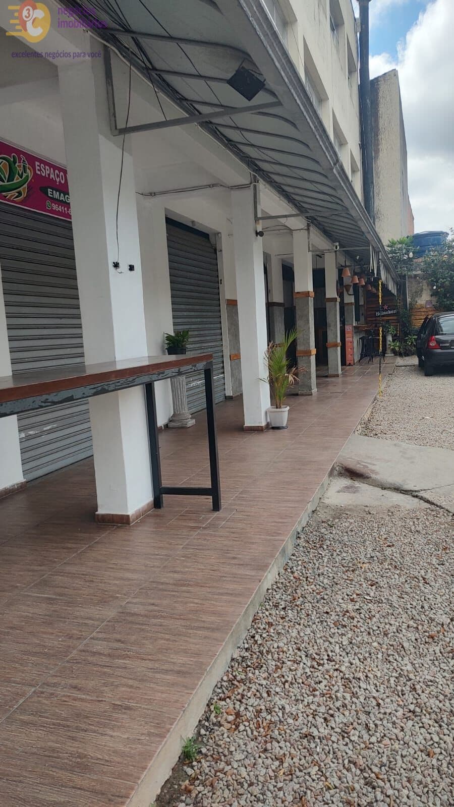 Sala comercial para locação Centro Jordanésia