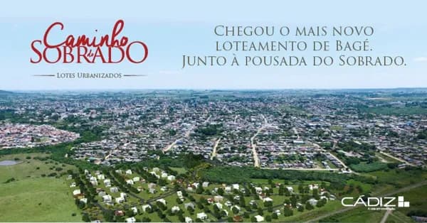 Lote à venda no caminho do sobrado - Bagé/RS