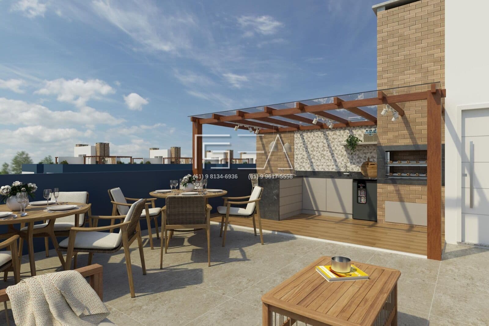 APARTAMENTO DE 2 QUARTOS COM TERRAÇO ATÉ 100% FINANCIADO