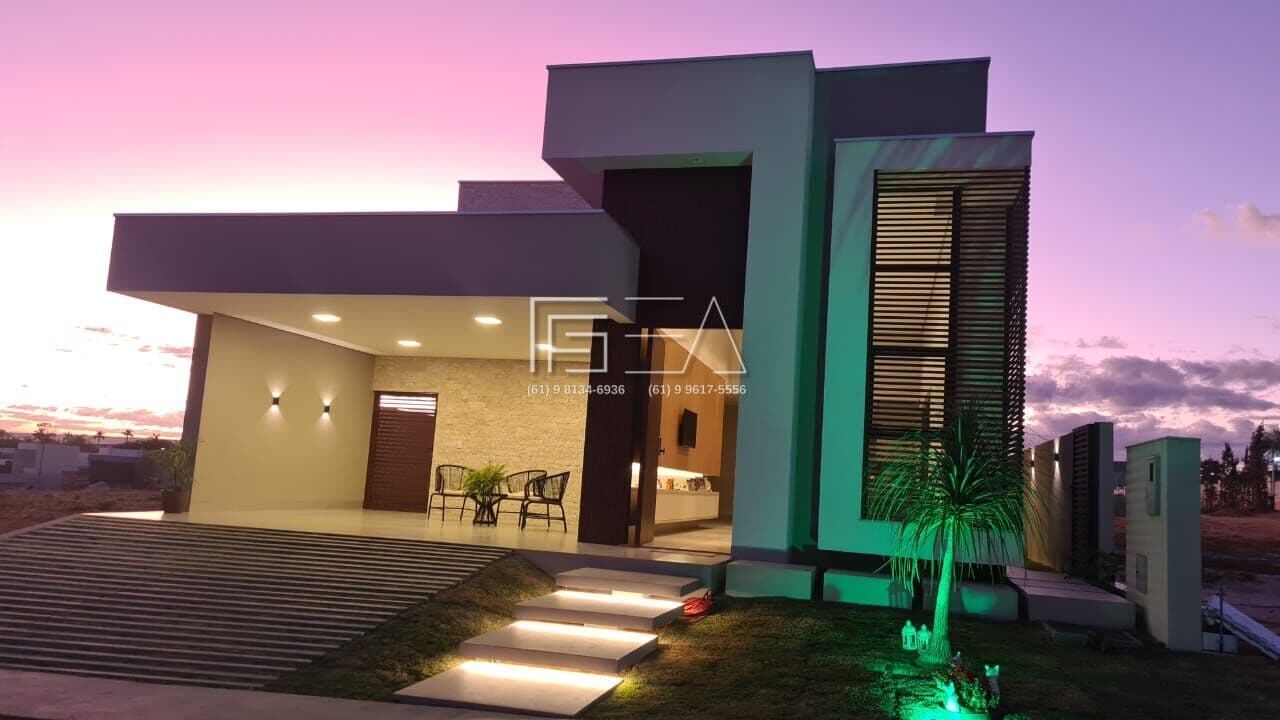 Bela casa com 3 Suítes no Condomínio Diamond Ville