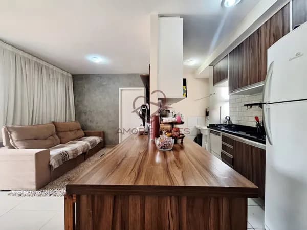 Apartamento à venda com 3 dormitórios sendo 1 suíte em condomínio fechado na cidade de Sumaré