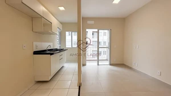Apartamento à venda com 1 suite em condomínio fechado na cidade de Hortolândia