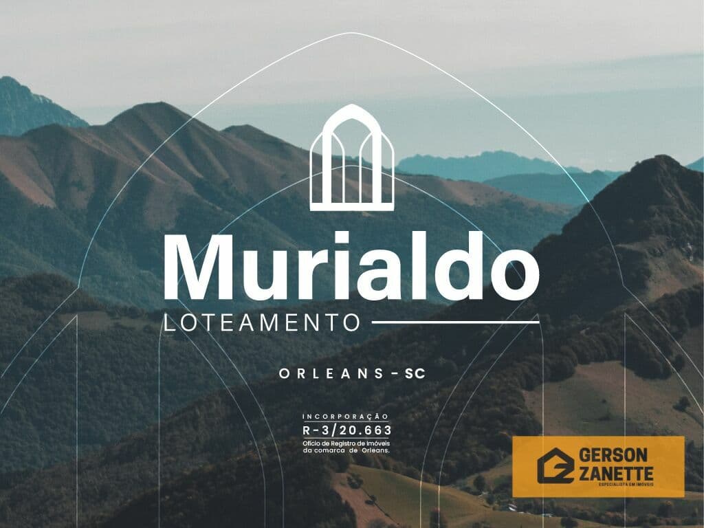 Terreno Loteamento Murialdo/ Orleans/ SC
