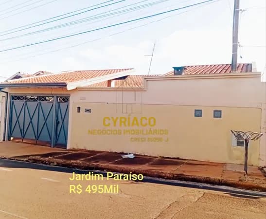 Casa Alvenaria em Chácara Montagna, Botucatu/SP
