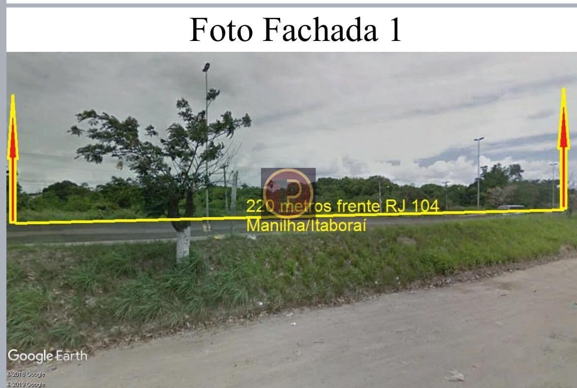 Conjunto de 7 terrenos continuos na Rodovia Amaral Peixoto Manilha - Itaborai