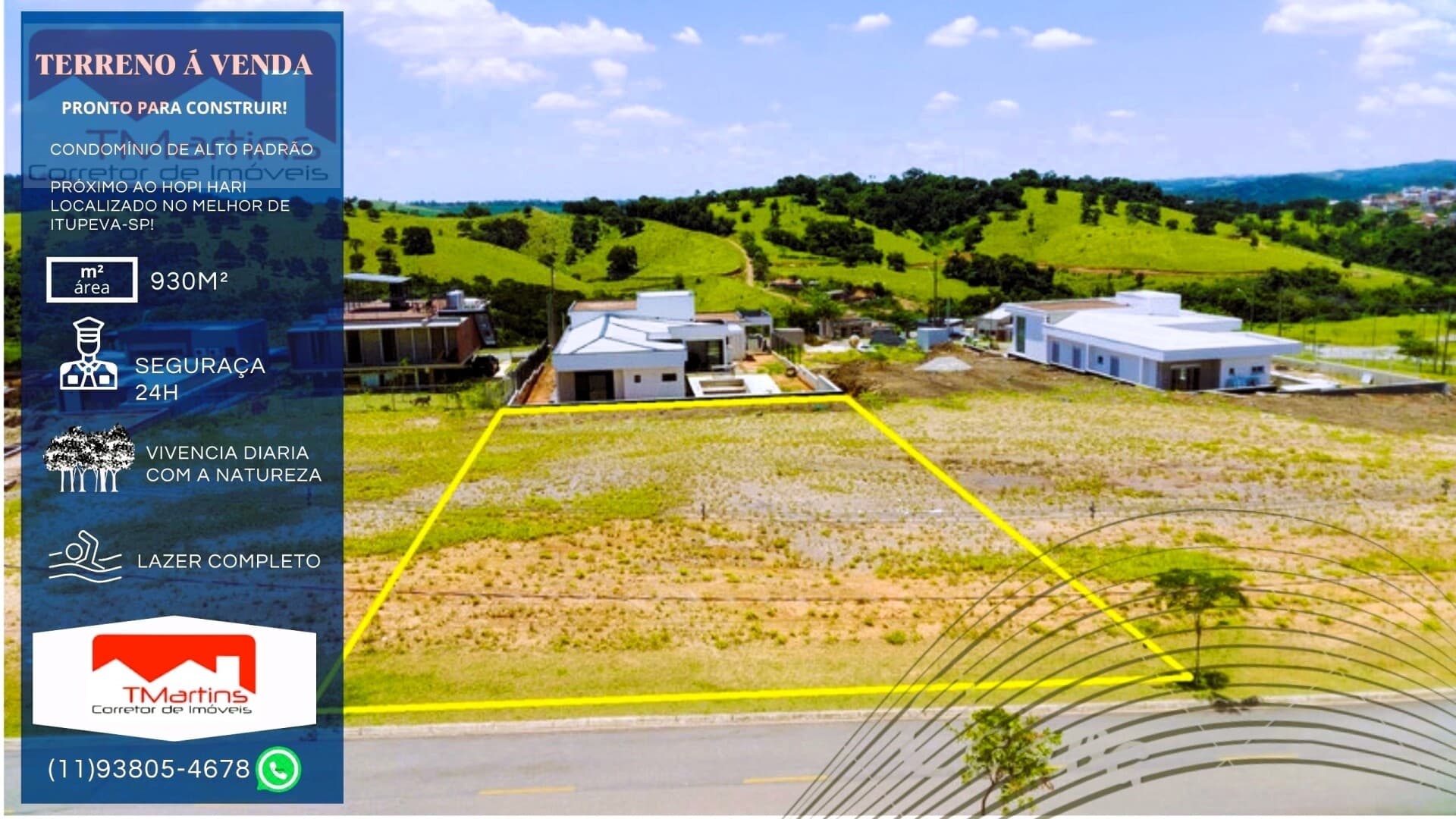 Descubra o Seu Paraíso: Terreno de 930m² com Vista Panorâmica para a Serra do Japi!