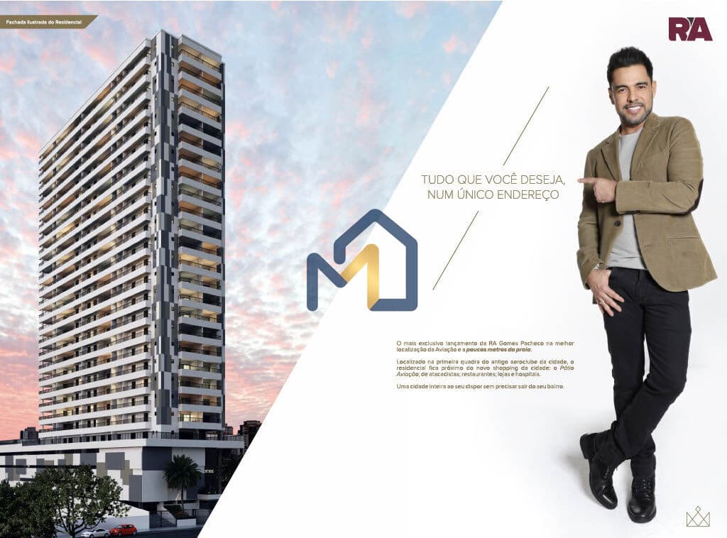 Apartamento a venda Bairro Aviação Praia Grande