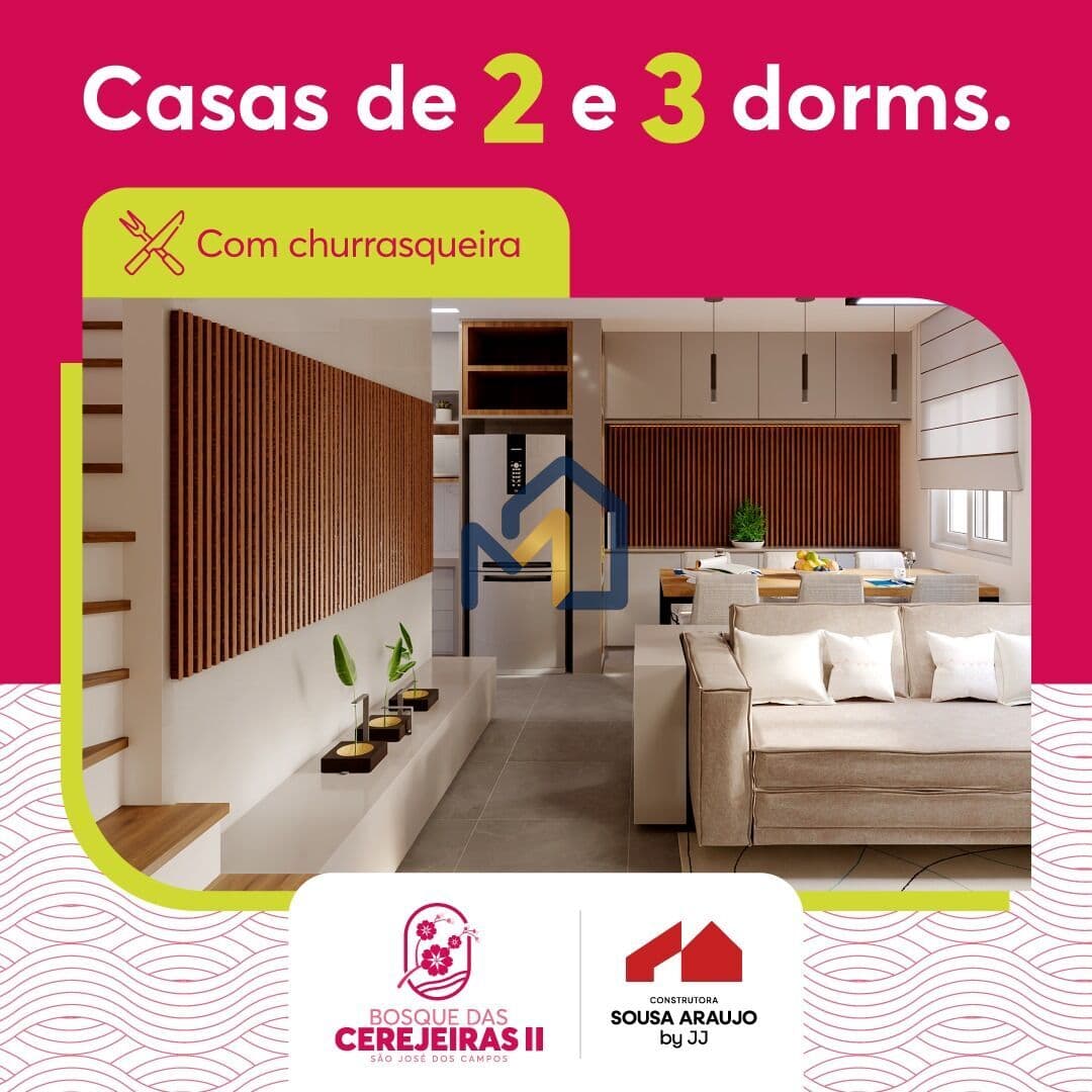 Casa em Condomínio em São José dos Campos, Bosque das Cerejeiras/SP