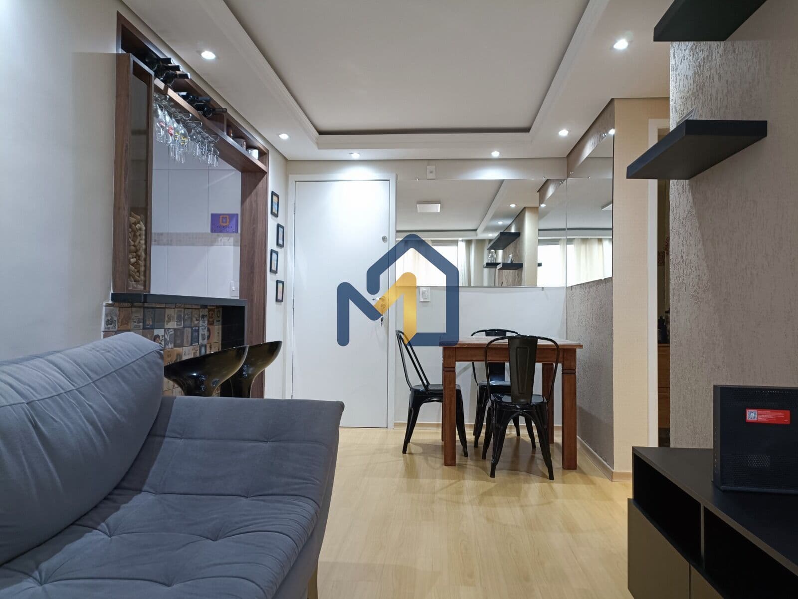 Lindo Apto Mobiliado – 2 Dorms, Suíte, Closet, 59 m² – Jardim América – Lazer Completo