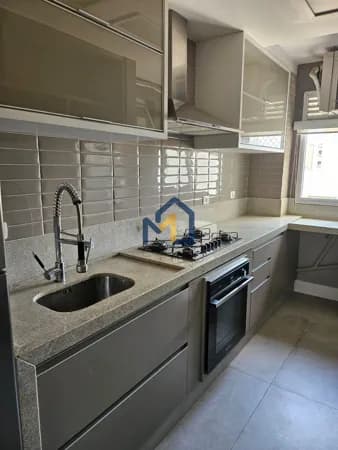 Apartamento Mobiliado Andar Alto na Ferradura do Jardim das Indústrias com 2 Vagas e Varanda Gourmet