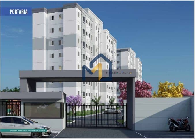 APARTAMENTO PARA VENDA NA PLANTA, 42m²,2 DORMITORIOS, 1 VAGA