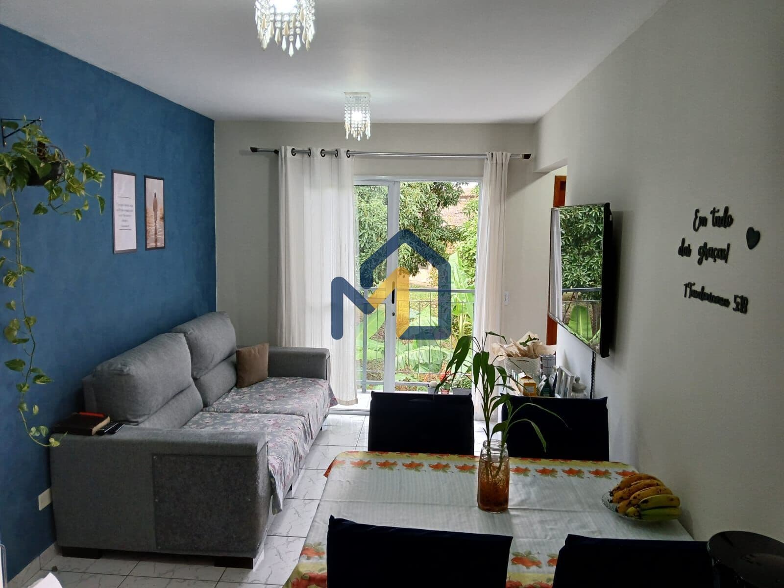 APARTAMENTO À VENDA EDIFÍCIO FLOR DE IPÊ PUTIM SJC 50M² 2 DORMITÓRIOS COM SACADA