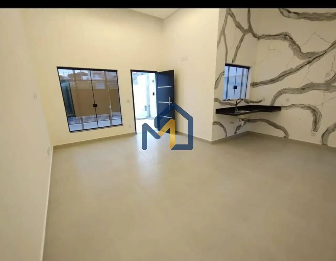 CASA NOVA A VENDA, 3 DORMITÓRIOS SENDO 1 SUITE, 2 VAGAS DE GARAGEM