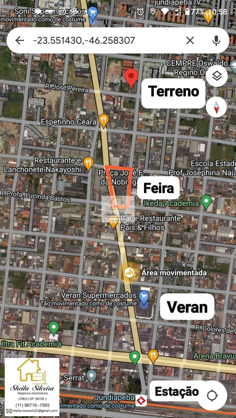 Lote/Terreno em Mogi das Cruzes - Jundiapeba