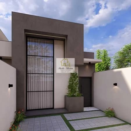 Casas novas com 2 quartos e quintal
