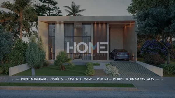 Casa Moderna com 3 Suítes e Piscina no Porto Manguaba – Alto Padrão em Cada Detalhe