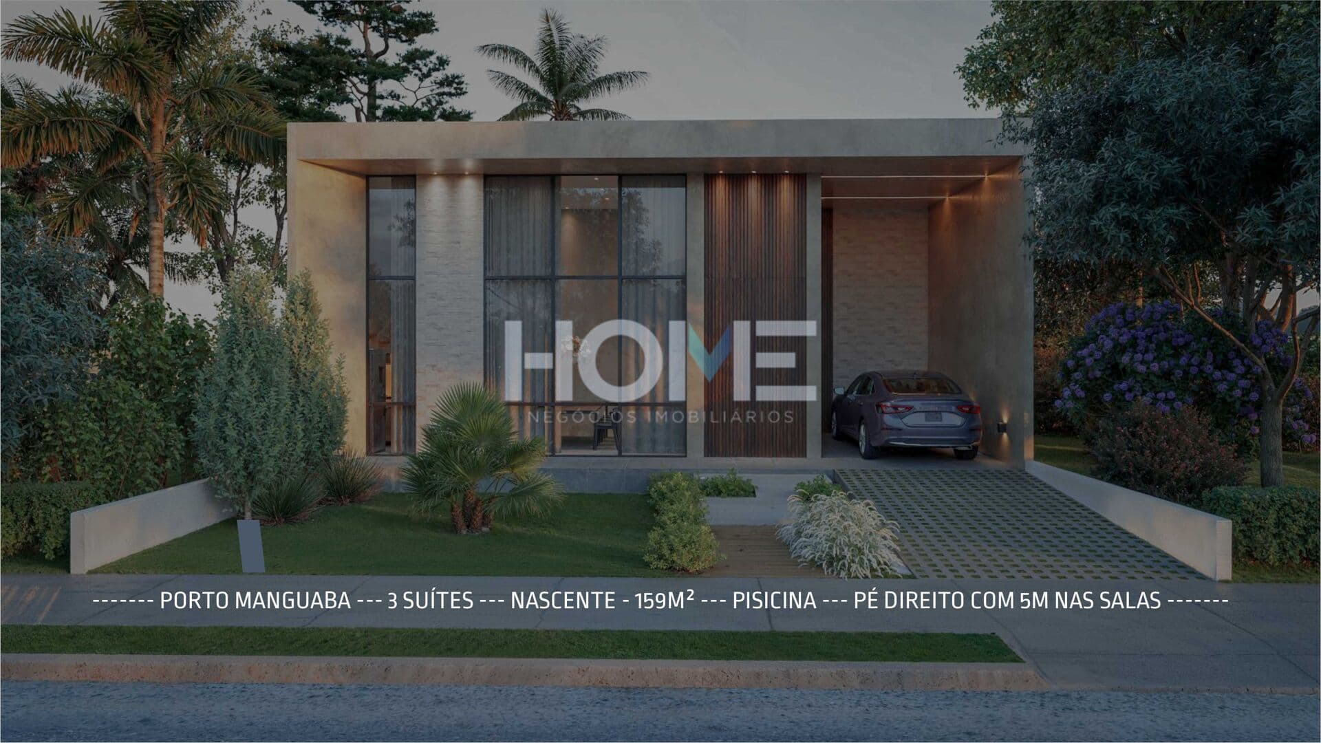 Casa Moderna com 3 Suítes e Piscina no Porto Manguaba – Alto Padrão em Cada Detalhe