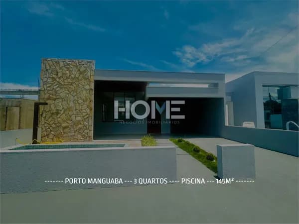 Lançamento no Porto Manguaba - Casa com 145m² e 3 quartos + piscina
