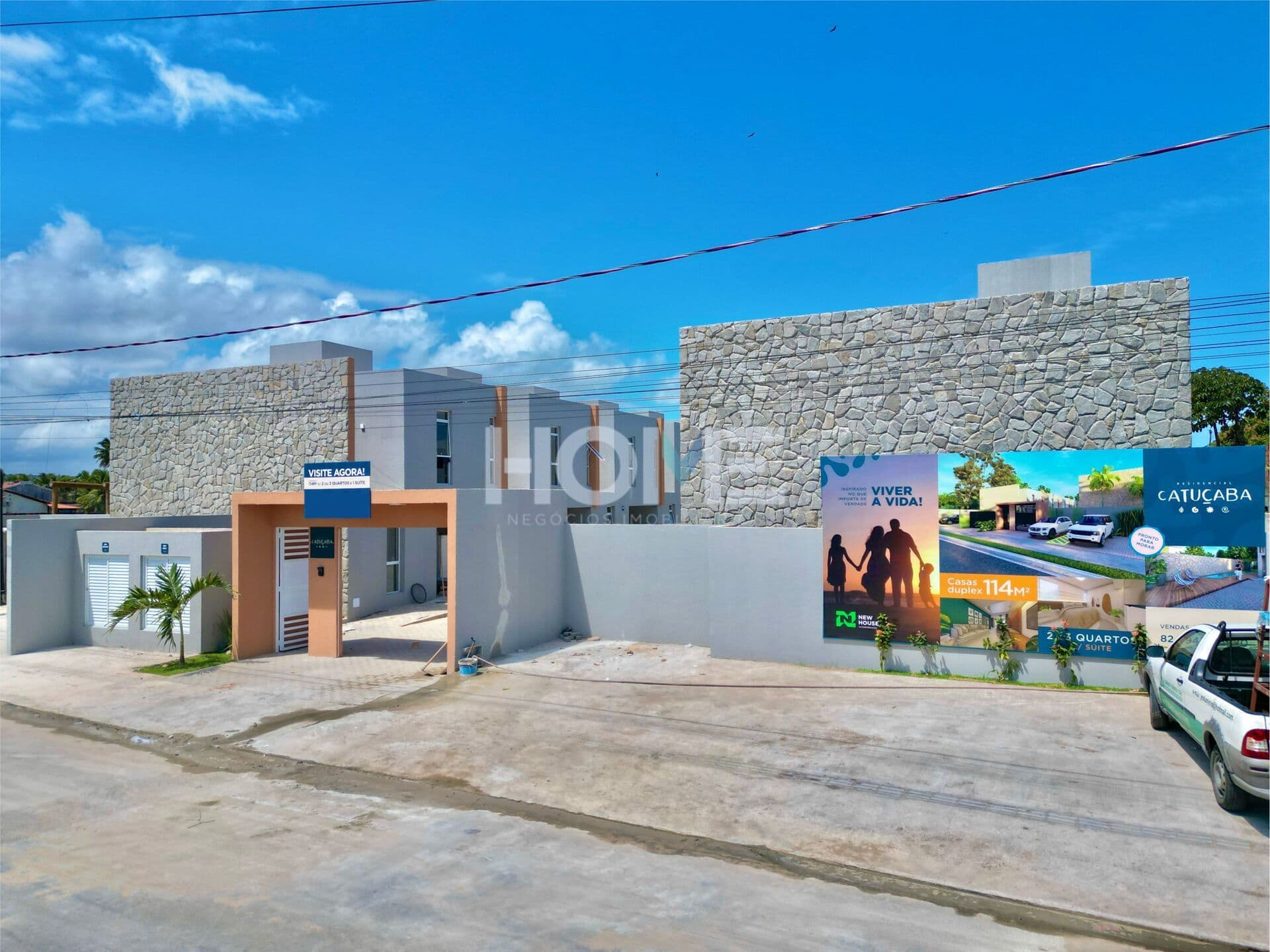 CATUÇABA RESIDENCIAL - Casa de 96m² com 2 e 3 quartos na Barra Nova