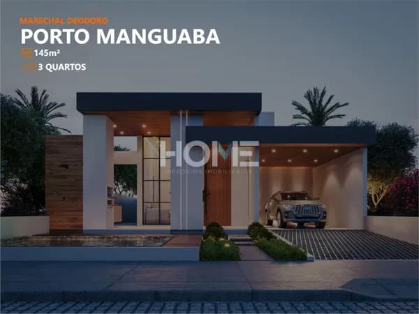Lançamento no Porto Manguaba - Casa com 145m² e 3 quartos + piscina
