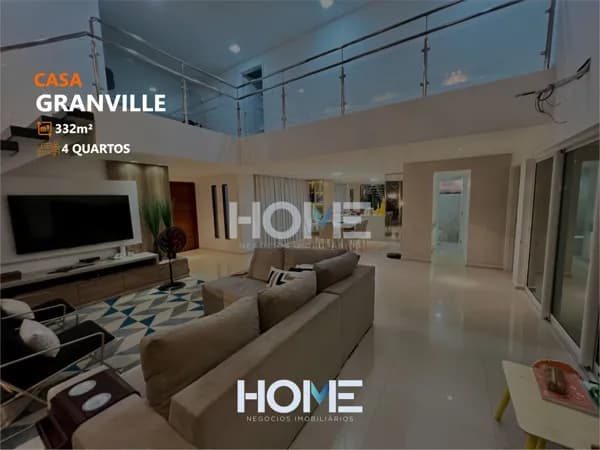 CASA NO CONDOMÍNIO GRANVILLE - 4 quartos e Piscina privativa