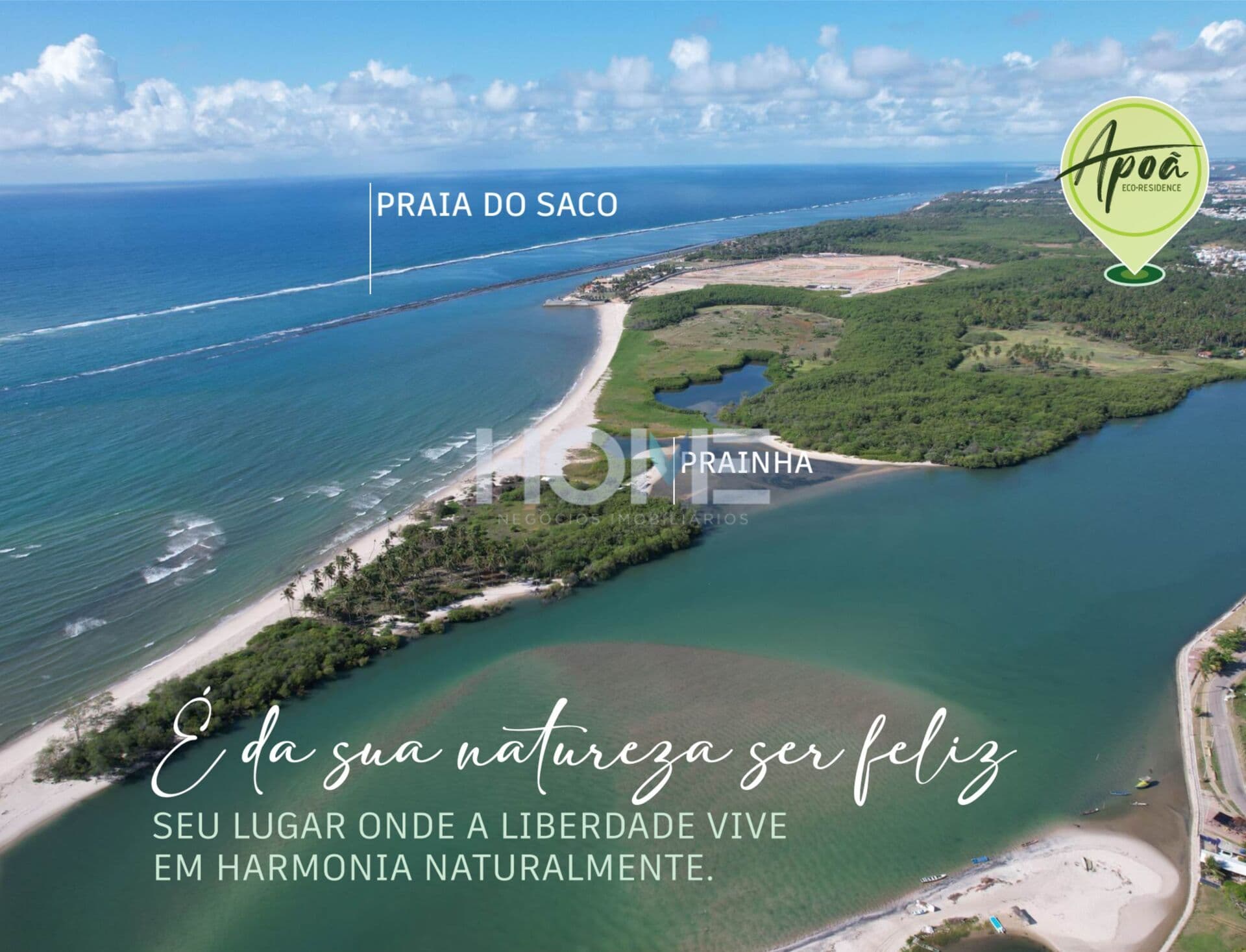 APOÃ ECO RESIDENCE - LOTES DE 278 A 670m² - Conectado com a vida