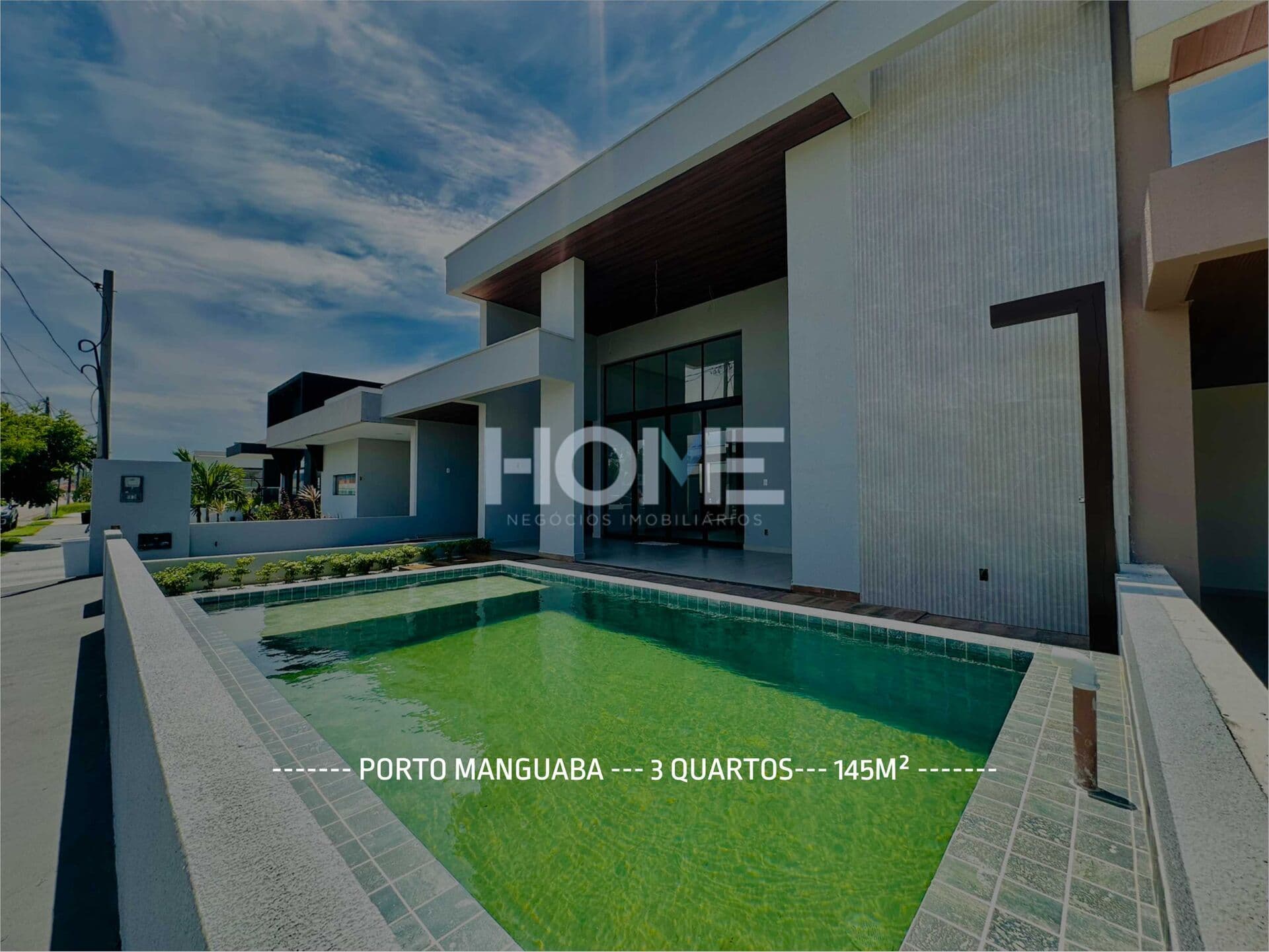 Lançamento no Porto Manguaba - Casa com 145m² e 3 quartos + piscina