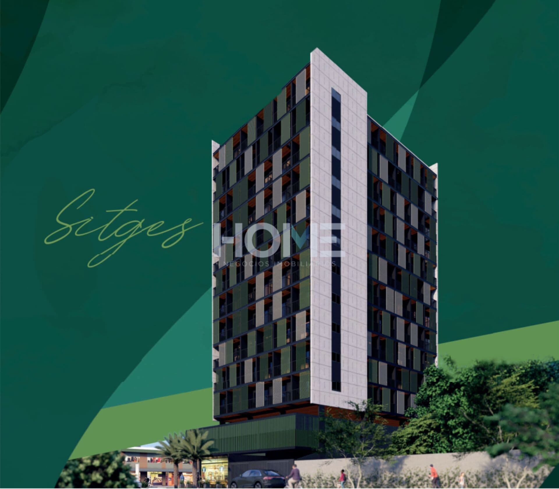 SITGES - Um pedacinho da Espanha em Maceió. Studio de 16m² a 28m²