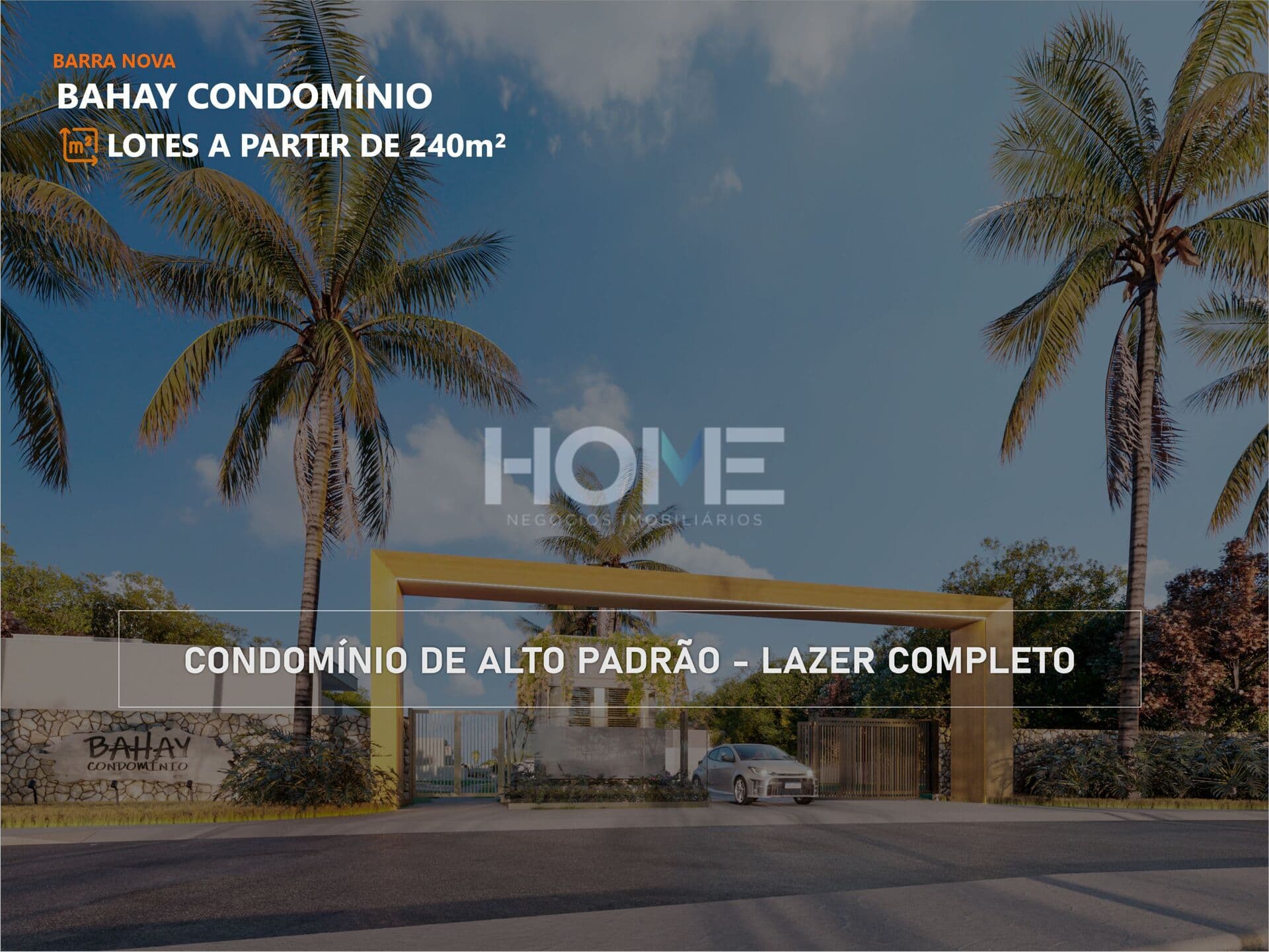 BAHAY CONDOMINIO - Lotes com 240m² - Lazer completo - 100% regularizado