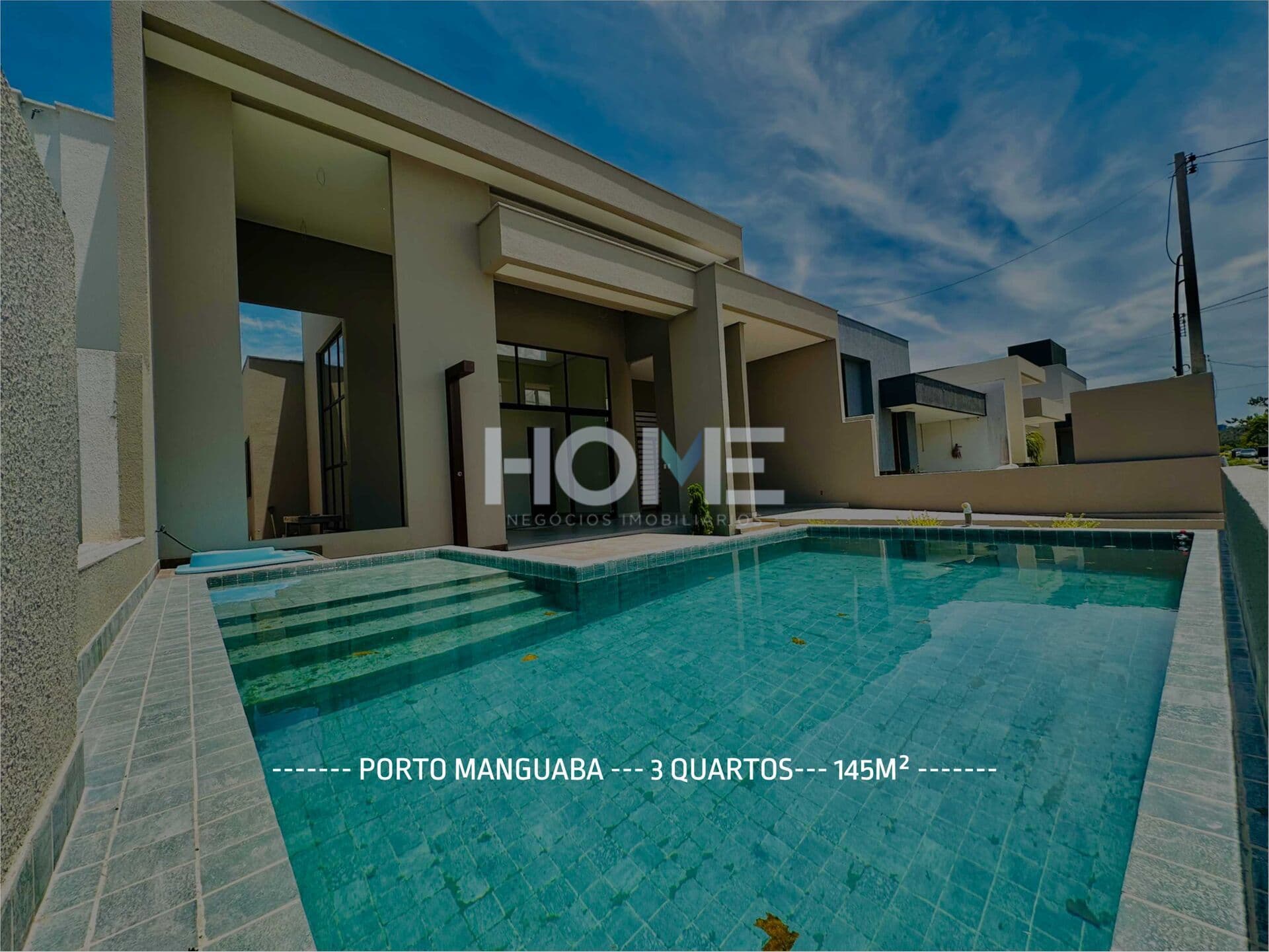 Lançamento no Porto Manguaba - Casa com 145m² e 3 quartos + piscina