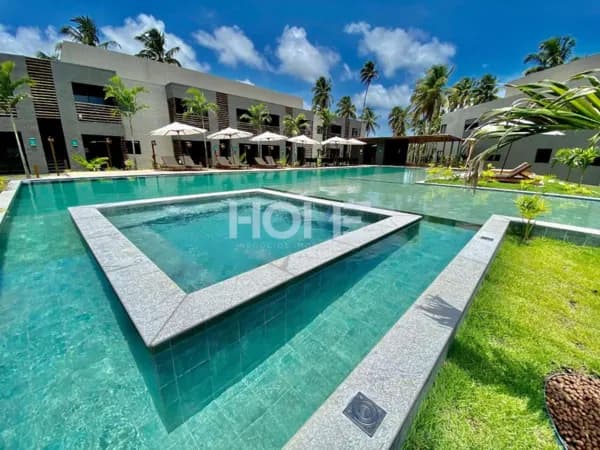 VILLAS MANATEE - Apto de 2 suítes com 63m² na Praia do Patacho