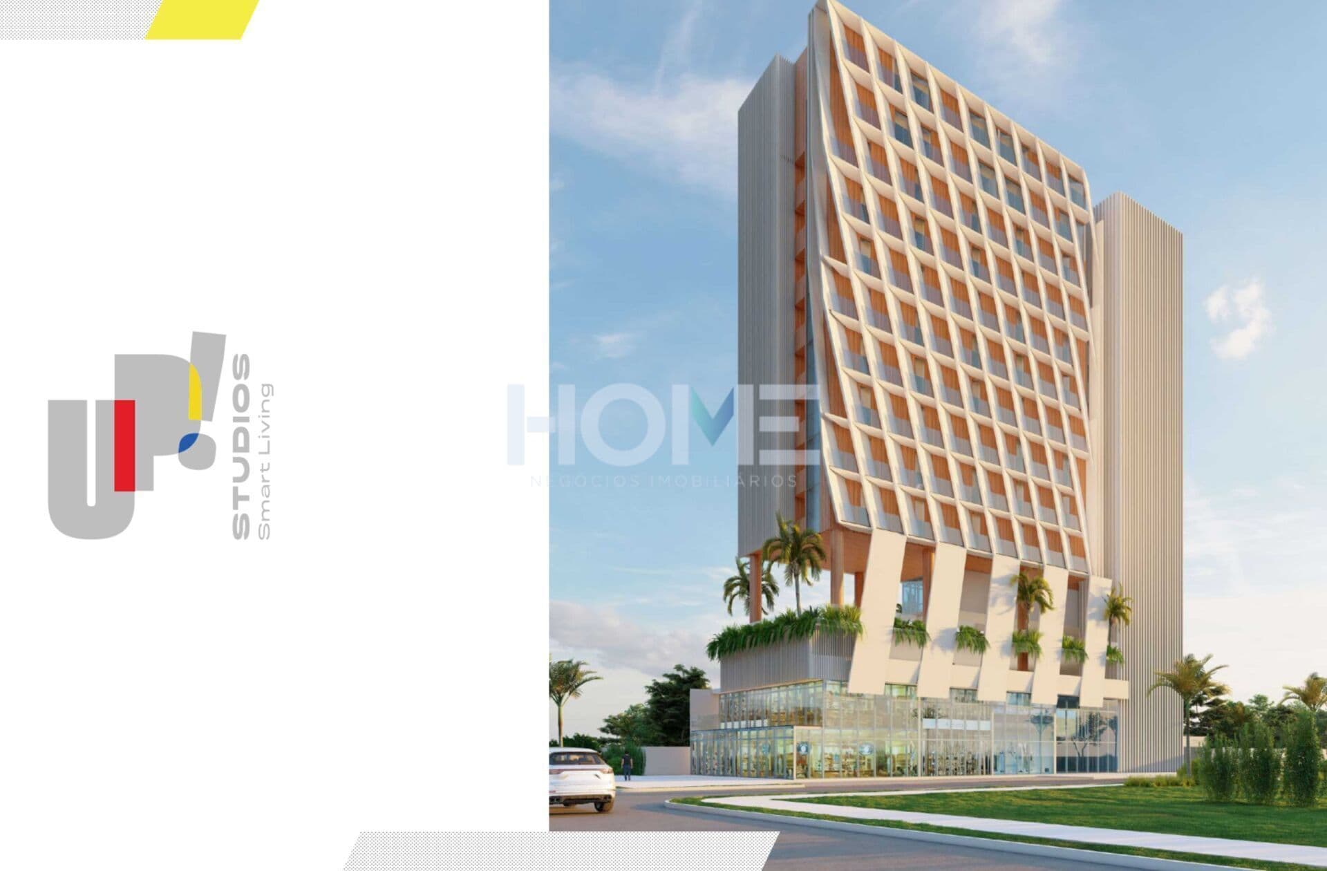 UP! STUDIOS SMART LIVING - LOJA - Investir é uma arte.