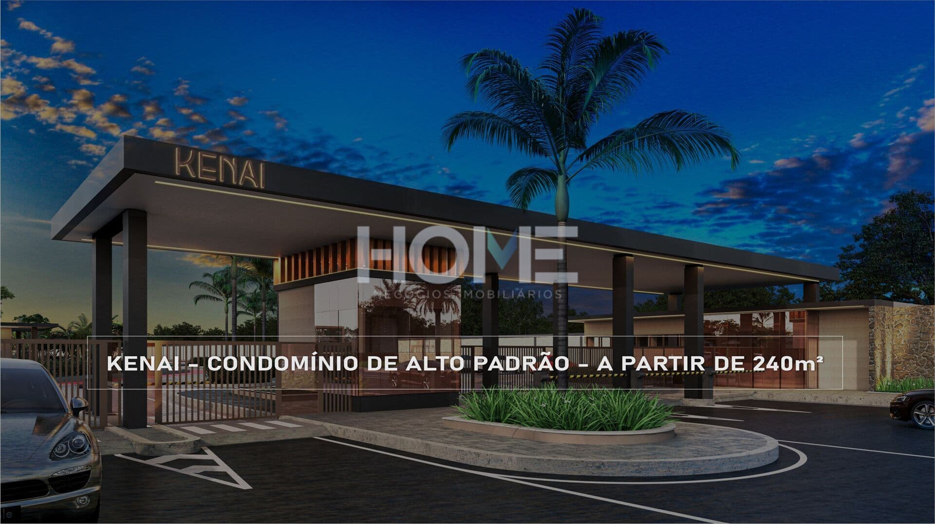 KENAI - Entre o mar e a cidade, fique com os dois. LOTES DE 240 A 450M²