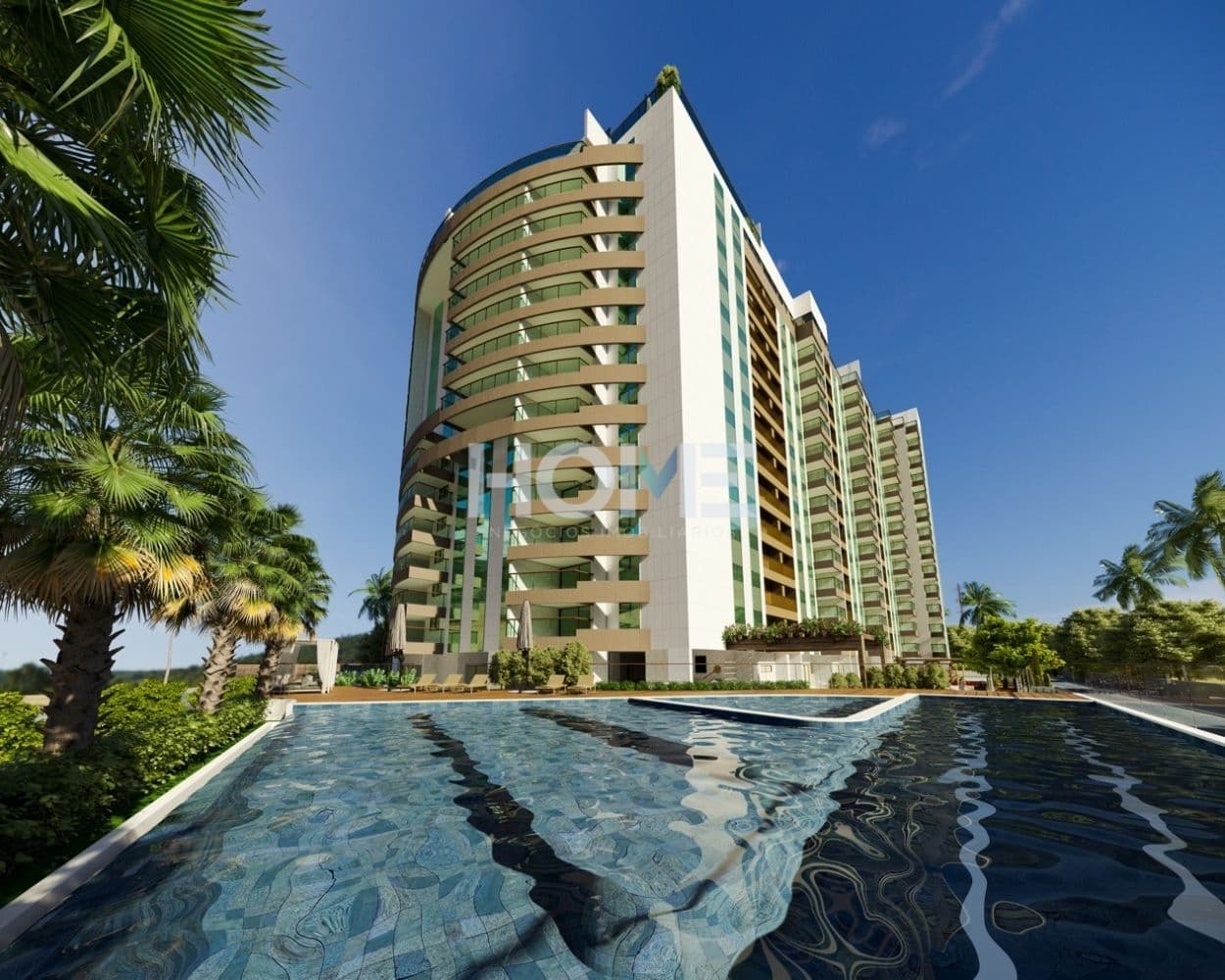 VARANDAS MAR DO NORTE TERM 06D / 06E - Apartamento a beira mar com 3 suítes