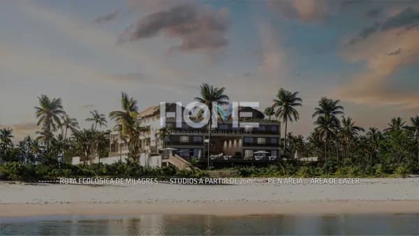 ORY STUDIOS MILAGRES - é mais que um nome. É um estado de espírito. (STUDIO TÉRREO COM PISCINA)
