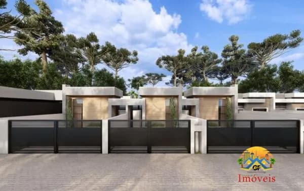 À Venda em Pontal do Paraná - Casa Duas Suítes - Nova - Financia