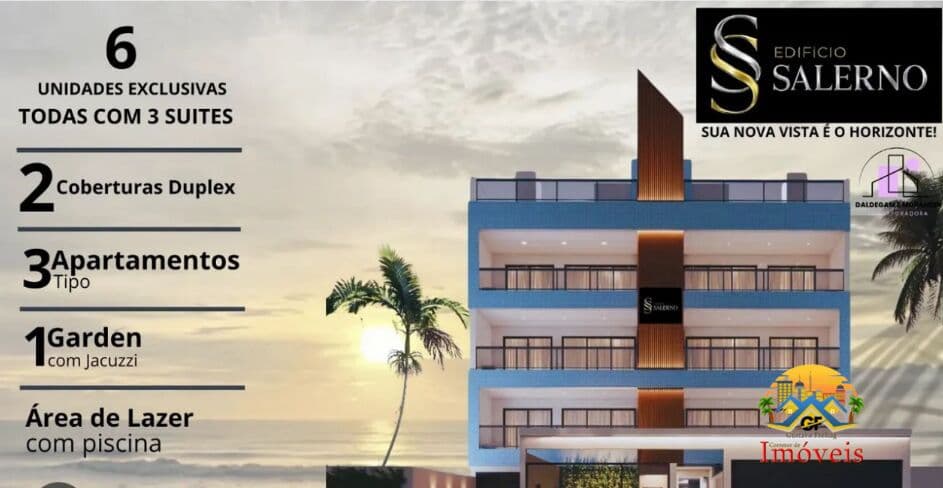 Apartamento Lançamento - Edifício Salerno - Balneário Caravelas/Matinhos/PR