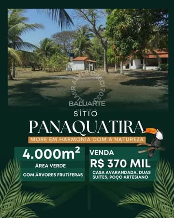 SITIO EM PANAQUATIRA SÃO JOSÉ DE RIBAMAR-MA