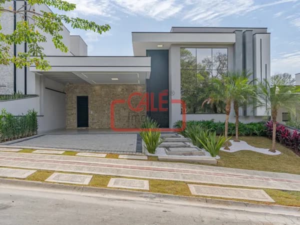 Casa Alto Padrão à Venda no Condomínio London Park, Indaiatuba/SP | 3 Suítes | 194m² | Fino Acabamento