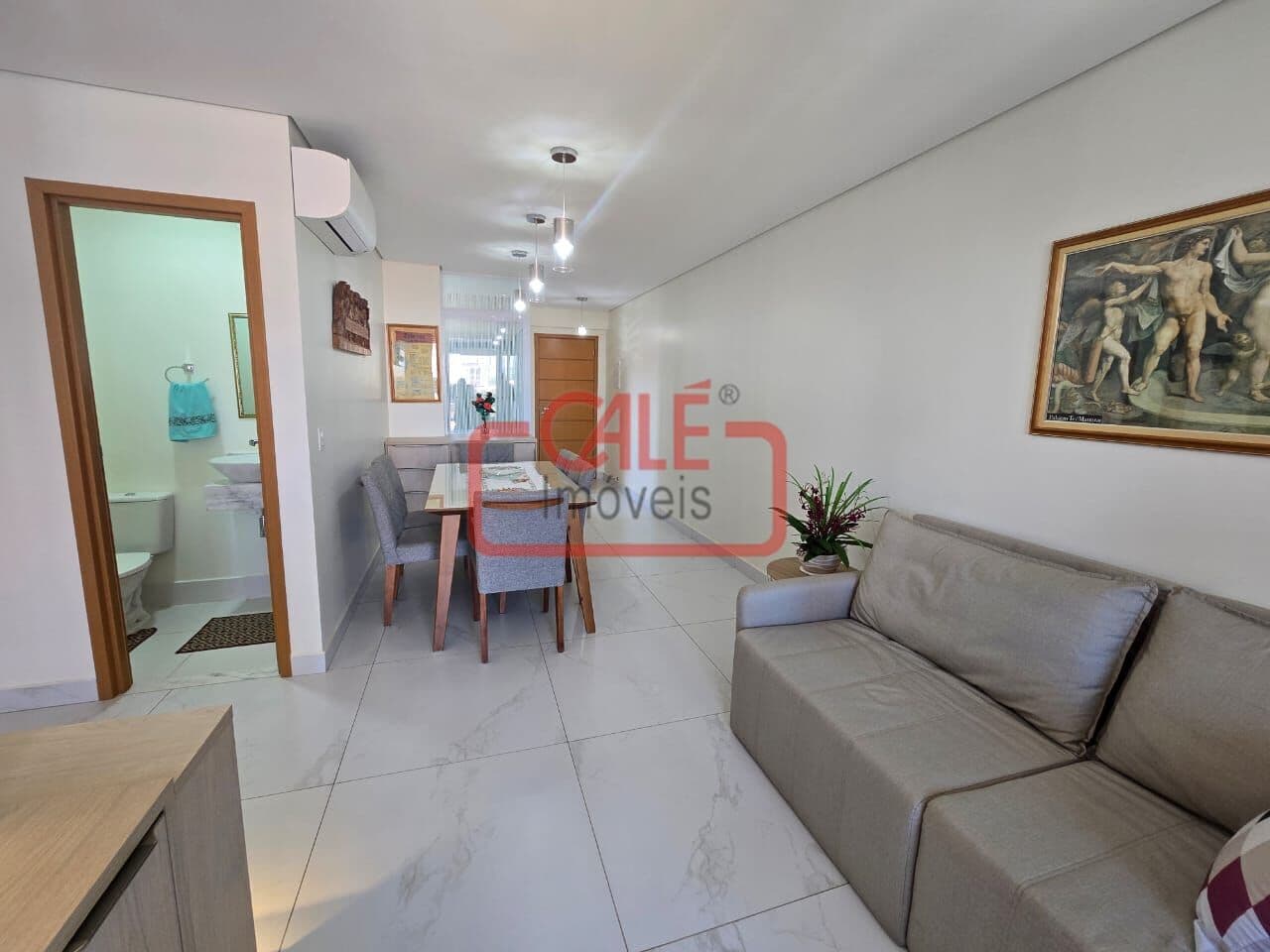 Apartamento com Planejados no Centro de Indaiatuba | 2 Suítes (3ª Reversível)