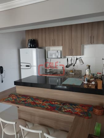 Apartamento Mobiliado para Alugar no Edifício Place View, Indaiatuba/SP | 2 Dorms (1 Suíte) e 2 Vagas