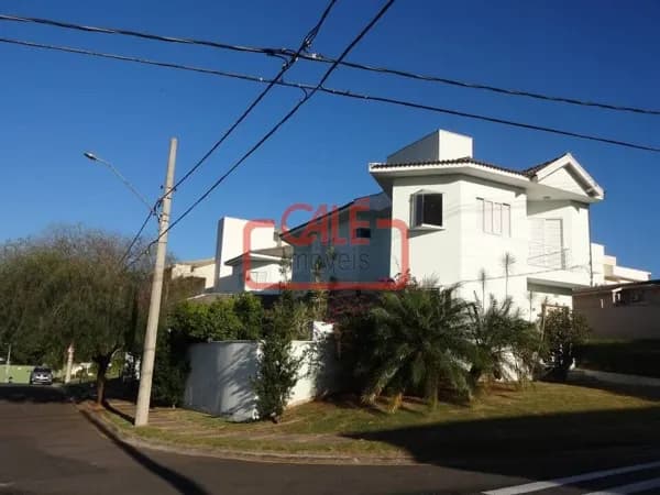 Sobrado para Alugar no Cond. Portal de Itaici, Indaiatuba | 6 Dorms (3 Suítes) e Lazer Completo
