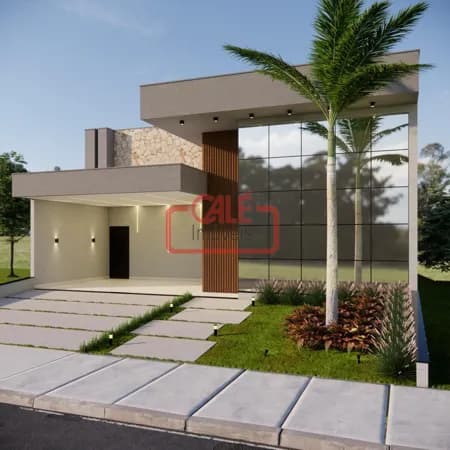 Casa Nova no Cond. Maria Cândida, Indaiatuba: 3 Suítes, Piscina e Lazer Completo