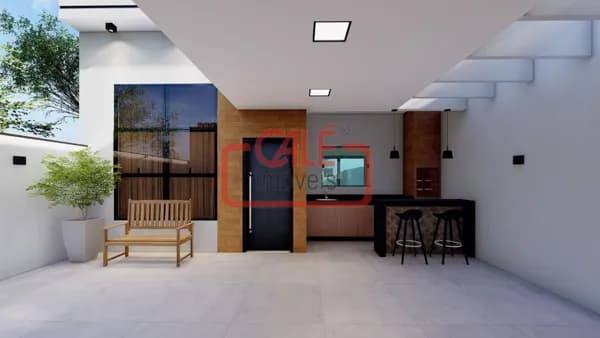 Casa Térrea (Fase Final de Obra) à Venda no Jardim Sabiás, Indaiatuba/SP - 3 Dorms (1 Suíte)