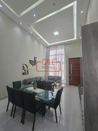 Casa Térrea Alto Padrão no Condomínio Viena em Indaiatuba-SP | 3 Suítes | Piscina | Aceita Permuta