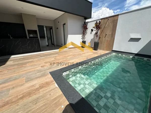 Casa Alto Padrão em Fazenda Santa Lúcia, Americana/SP